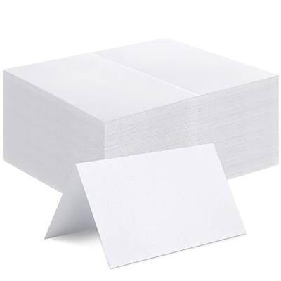 120 Pcs Place Cards, 2x3.5in Blank Fillable Banquet Seat Card for Table Setting, Escort Card, Wedding Place Cards for Wedding, Table, Dinner Parties