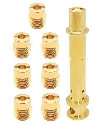 YAMAKATO Carburetor Jet Kit for Predator 212cc Hemi Non-Hemi GX160 GX200 | Includes .032–.038 jets and #140 E-tube for Predator 212cc Hemi/non-Hemi, 196cc, Honda GX160 and GX200 carburetors.