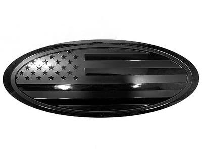 5 inch Overlay Tailgate Metal Emblem Compatible with Bronc Sport (Black, 5")