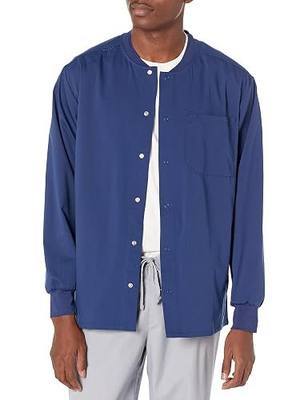 WINK PRO Men's Snap Front Warm-Up Jacket