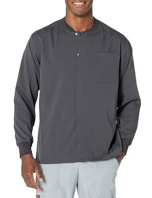 WINK PRO Men's Snap Front Warm-Up Jacket