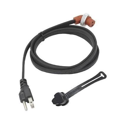 Replacement Cordset Cord for Heavy Duty Immersion Heaters and Engine Block Heaters 6-feet 120 Volts, Compatible with Dodge Ram Cummins Diesel and Ford F250 350 - Block Heater Cord