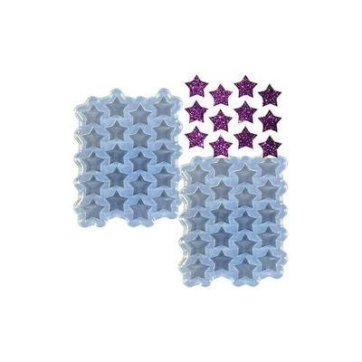 2PC Super Glossy Mini Star Studs Silicone Molds UV Resin Epoxy Crafting Jewellery DIY Earrings Mold, Chocolate Mould for Cake