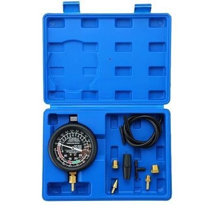Vacuum and Fuel Pump Tester Gauge Kit | Gauge Leak Carburetor Pressure Diagnostics Tool Kit