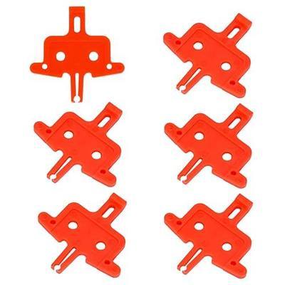 6PCS Bicycle Brake Pads Spacer Hydraulic Disc Brake Pads Spacer Hydraulic Bike Brake Pad Spreader Cycling Repair Instert Tools for MTB, Road Bike
