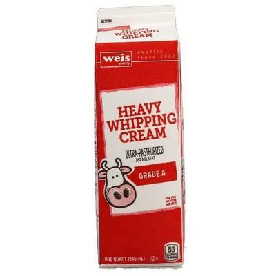 Weis Quality, Cream Heavy Whipping, 32 Fl Oz