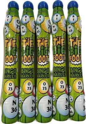 The Big Foot Bingo Dauber-5pk (Blue)