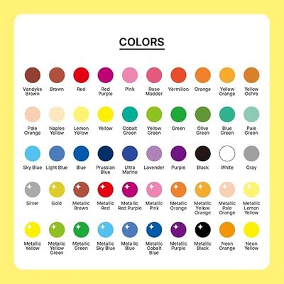 Colors-in-Motion Twist-Up Crayons 50 Count Color Set