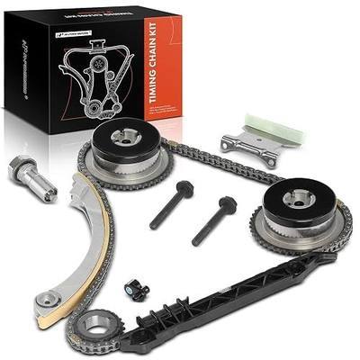 A-Premium Engine Timing Chain Kit W/VVT Sprocket & Tensioner 2.2L 2.4L | Compatible with 2009-2017 Chevy Equinox, Malibu, Impala & GMC & Pontiac G5 & Buick Verano, LaCrosse, Regal & More, DOHC