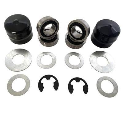 DEEG 9040H Front Wheel Flange Bearing Kit, for Husqvarna Craftsman,Murray, Poulan, AYP 532009040, 532124959, 491334, 491334MA Bushing Upgrade…
