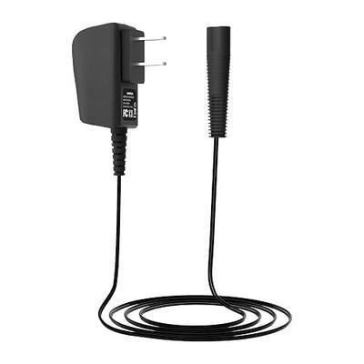 12V Shaver Charger Power Cord Fit for Braun Shaver Series 7 9 3 5 1 Electric Razor Trimmer Replacement Adapter for 7865cc 9330s 3350cc-4 5018s 380s-4 750cc 5030s 3040s 340s 9385cc 370 720 760cc 390cc