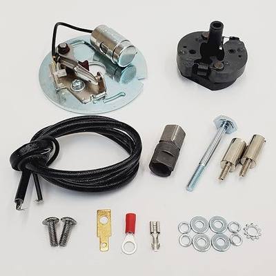Points Conversion Advance Kit for 1970-1978 Harley Shovelhead & 1971-1978 Sportster – Includes Points Plate/Advance Unit w/Cam Center Screw/OE Style Points/Weights/Condenser - Replaces HD# 32515-85T