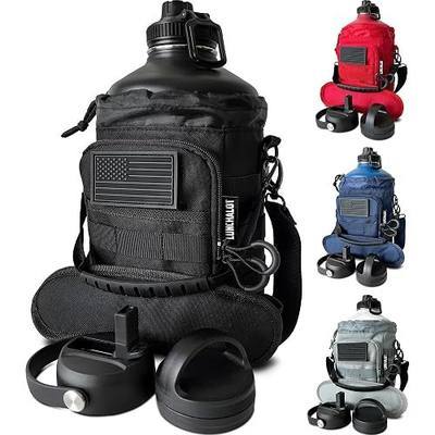 128 Oz Water Bottle Big - 1 Gallon Stainless Steel Insulated Water Jug