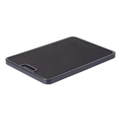 Nifty Medium Appliance Rolling Tray – Black, Home Kitchen Counter Organizer, Integrated Rolling System, Non-Slip Pad Top for Coffee Maker, Stand Mixer, Blender, Toaster