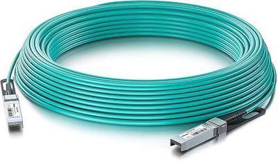 10Gtek 10G SFP+ AOC Cable - 10GbE SFP+ to SFP+ Active Optical Fiber Cable, OM3 MMF Direct-Attach Fiber Assemblies with SFP+ connectors for Cisco SFP-10G-AOC30M, Ubiquiti UniFi, Mikrotik, 30-Meter
