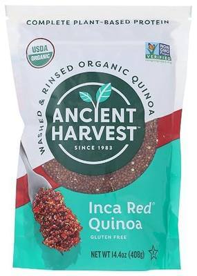 Ancient Harvest Organic Inca Red Quinoa, Gluten Free, Wheat Free, 14.4 Ounce (Pack of 12)