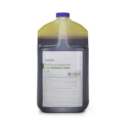 McKesson Povidone-Iodine Surgical Scrub Solution, Non-Sterile, 1 gal, 1 ct | 7.5% Strength, Jug