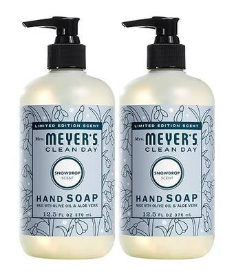 Mrs. MEYER'S CLEAN DAY Liquid Hand Soap, Snow Drop 12.5 Fl Oz (Pack of 2)