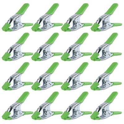 SWANLAKE 16-Piece 6 inch Spring Clamp, Heavy Duty Metal Spring Clamps, Backdrop Clips, 2.4 inch Jaw Opening