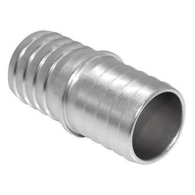 1 Pcs 1-1/2 Inch Radiator Hose Barb Adapter, Coupler Splice Mend Coolant Intercooler Exchanger Heater Repair Hose Connector Water Fluid Air Aluminum
