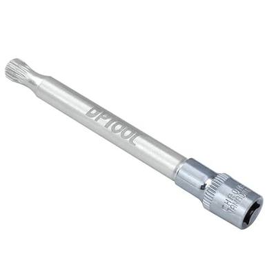 DPTOOL Dual Clutch Transmission Actuator Reset Tool with 1/4" Drive | Clutch Motor Electromechanical Unit Unlock Tool Compatible with Ford DSG 6 Speed DPS6 6DCT250 Clutch 6mm 14 Spline Socket