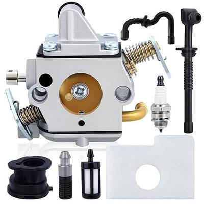 Hipa MS170 MS180 Carburetor for STIHL 017 018 MS 170 MS 180 Chainsaw Parts Replaces C1Q-S57 C1Q-S57A C1Q-S57B 1130-120-0603