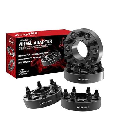 Wheel Accessories Parts 4 Pcs Hub Centric Wheel Spacers Adapters 6x5.5 6x139.7mm 1.50 Inch Thick 78.1mm Hub M14x1.5 14x1.5 Thread Stud Fits Chevy Silverado 1500 Suburban Tahoe | GMC Sierra 1500 Yukon