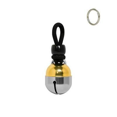 Noble Bells - Handmade in USA, Extra Loud Collar Bell for Cats and Dogs, Premium Brass and Nickel Silver
