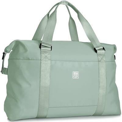 BOACAY Travel Duffle Bag for Women & Men - Weekender, Overnight & Gym Bag - Mommy Large Tote - Carry on for Airplane with Wet Pocket & Luggage Sleeve