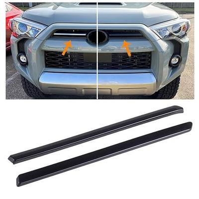 JDMCAR Front Center Grille Insert Cover Trim Compatible with 2024 2023 2022 2021 2020 Toyota 4Runner Accessories ABS Middle Grille Insert Cover Strips (Matte Black)