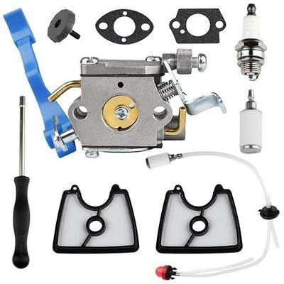 125B Carburetor Air Filter kit for Husqvarna 590460102 125B 125BV Gas Blower 125BX 125BVX Leaf Blower ZAMA C1Q-W37 545081811 Engine