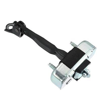 X AUTOHAUX Front Left Door Check Bracket Stop Strap 68620-AE011 for Toyota Sienna 2004-2010 Car Arm Assembly LH Driver Side Stopper Limiter, Black, Silver Tone, 6.30''x3.15''