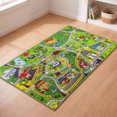 Boooooom Jackson Kids Car Rug with Gift Box 4'11"x2'7"