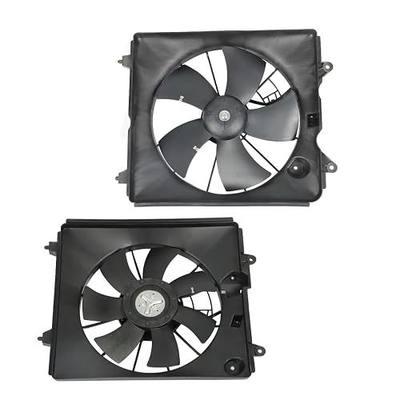 munirater 2-Pack Radiator Cooling Fan Assembly Replacement for 2007 2008 2009 CR-V 2.4l L4 Left/Right HO3120102 HO3110116 19015RZAA01 38615RZAA01