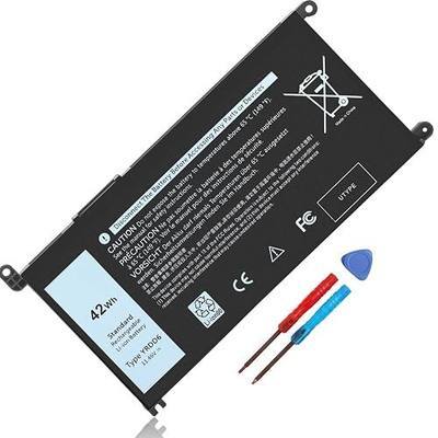 42Wh YRDD6 Battery for Dell Inspiron 15 3582 3583 3584 P75F 3593 5584 5585 | 5590 5593 5594 5598 5582 7586 14 3493 5481 P93G 5482 5485 5491 5482 2-in-1 5493 17 3793 Vostro 5481 5590 1VX1H VM732 OVM732