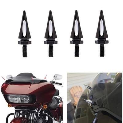 Windshield Screws Black Road Glide Windshield Spike Bolts Windscreen Screws Compatible with Harley Touring Models Street Glide Windshield Bolts (, Road Glide 2015+)