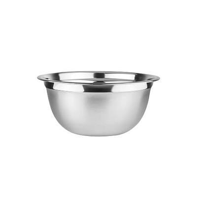 YBM HOME Heavy Duty Professional Stainless Steel Mixing Bowl – Commercial Grade Deep Prep & Serving Bowl for Baking, Cooking, Dough Mixing & Food Prep, Dishwasher Safe, 0.75 Quarts
