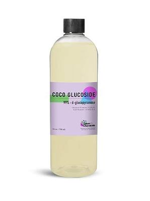 Coco Glucoside Organic (24 Ounce / 709 mL) Natural Non-Ionic Surfactant, Cleansing & Foaming Agent for DIY Cosmetics Skincare & Haircare, Versatile Emulsifying Agent