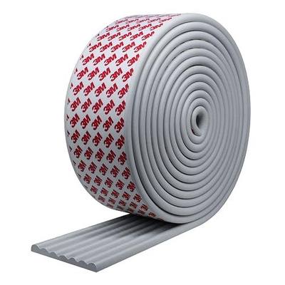 Extra-Wide Edge Protectors for Baby, 16.4ft Soft Baby Proofing with 3M Strong Adhesive Double Sided Tape, DIY Edge & Corner Safety Guards Furniture Bumper or Table, Furniture, Fireplace, Gray