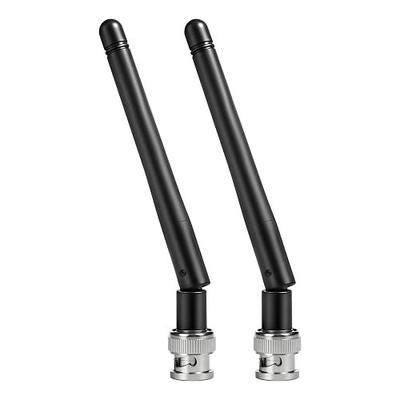 UHF BNC Male Replacement Antenna(2-Pack) for Sennheiser EW100 EW300 EW500 G3 SKM100 Wireless Microphone Mic Receiver,Slinkdsco