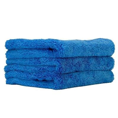 PROJE' Blue Microfiber Towel for Cars - Ultra Absorbent - Car Drying, Polishing, Buffing Cloth & Interior Detailing Towel - 500 GSM 16x16in - Auto Detailing Supplies - Pack of 3 Premium Car Care