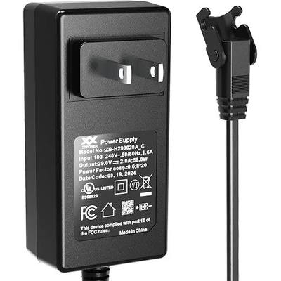 Recliner Power Supply, Model ZB-H290020A-C ZBPOWER AC/DC Switching Power Supply Transformer 29V 2A Adaptor for Power Recliner, Lift Chair and Adjustable Desk (Straight Connection)