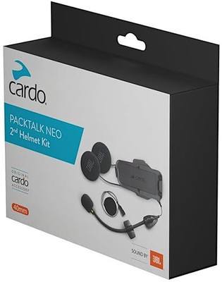 Cardo Packtalk Neo JBL Second Helmet Kit,Black