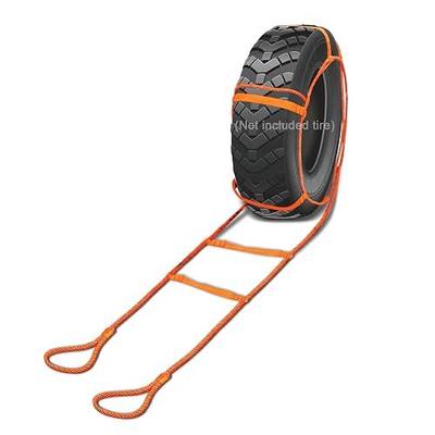 Tow Straps Heavy Duty - 3228lb 18ft Vehicles Recovery Strap Rope Towing Accessories - Emergency Recovery Gear for Off Road - Off Road Recovery Kit for Car Jeep ATV SUV - 1 Pack