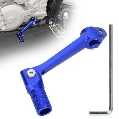 Folding CNC Aluminum Motorcycle Gear Shift Shifter Lever Pedal for Kayo T2 T4 T4L ATV TTR 125 Zonshen 250cc Taotao Dirt Bike Pit Bikes - Blue
