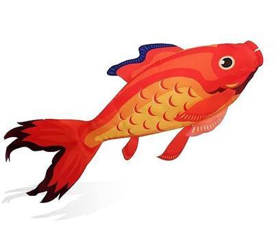 Madrona Brands Small Tropical Fish Windsock | Durable Outdoor Hanging Decoration | Deck, Boat, Dock, Patio | 30 Inch