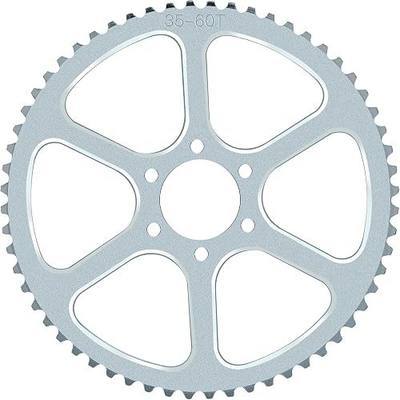 GREHUA Upgrade #35 Chain 60 Tooth Rear Drive Sprocket Cog for 98cc 3.5hp Coleman CT100U CC100X Baja Hensim Doodle Bug DB30 Motovox MBX10 MBX11 MM-B80 Classic 1000w Electric Mini Bike Go Kart Parts