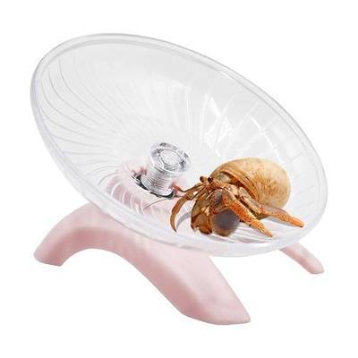 Hermit Crabs Wheel Toy, Hamster Running Wheel Toys, Small Animals Cage Accessory, Tank Accessory, Suitable for Hermit Crab Hamster Rat