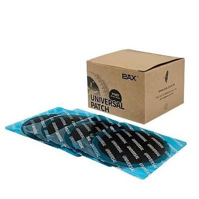 PAX 20Pcs 75mm Round Universal Tube and Tire Repair Patches, for Radial and Bias Tires, Motorcycle, Automobile, Truck, Agricultural Vehicles, BMX, ATVs, River Floating, Inflatable Rubber