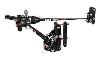 Camco Eaz-Lift TR3 600lb Weight Distribution Hitch Kit - Features 800lb Max Tongue Weight Rating, Pre-Installed 2-5/16-inch Hitch Ball, and Adjustable Sway Control - (48901)